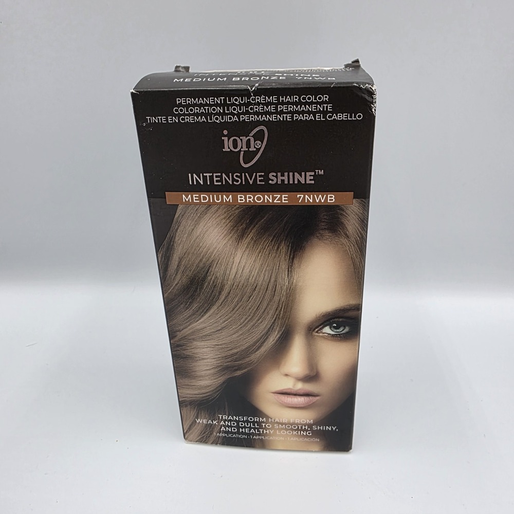 iON Intensive Shine Permanent Liqui-Creme  Hair Color Kit Medium‎ Bronze 7NWB